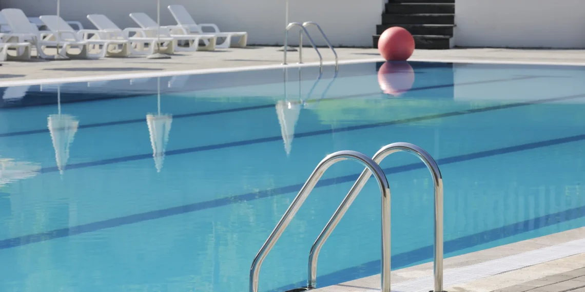 a swimming pool
