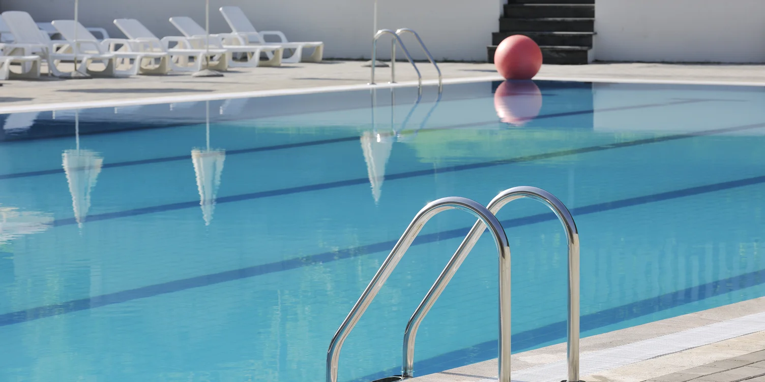 a swimming pool