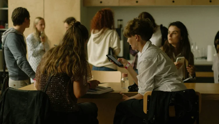 bunch of university student