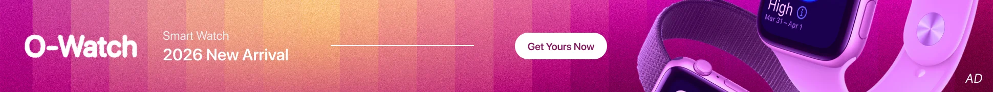 Advertisement Banner Horizontal