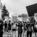 activists are protesting against