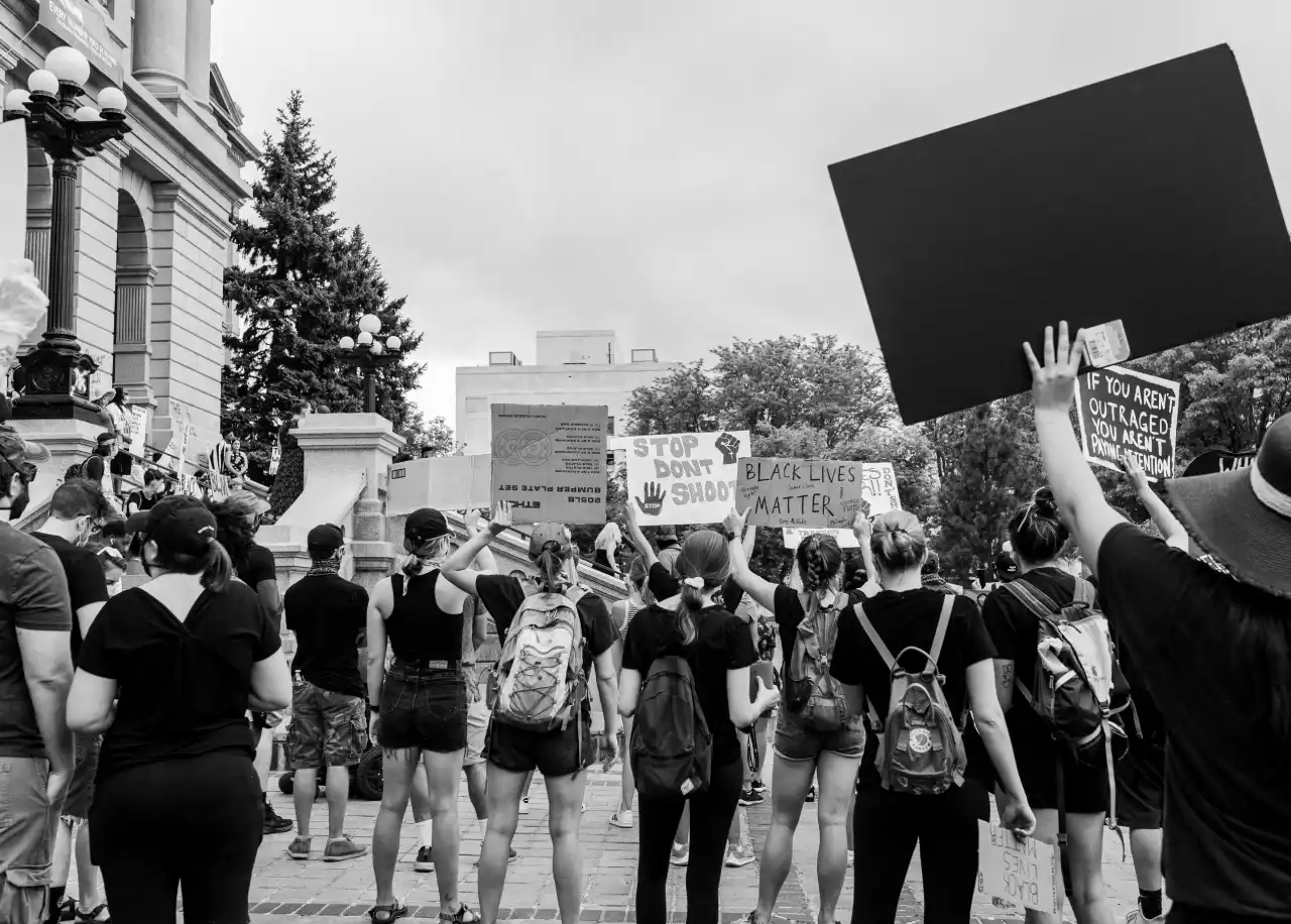 activists are protesting against