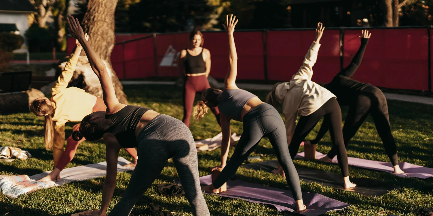 five yoga poses